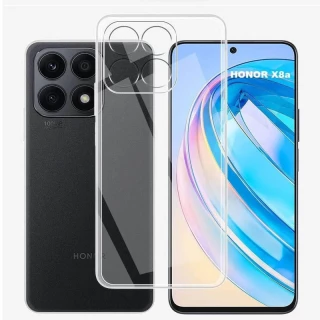 Ультратонкий силиконовый чехол 1,5 мм с защитой камеры для Huawei Honor X8a фото 1 из 1