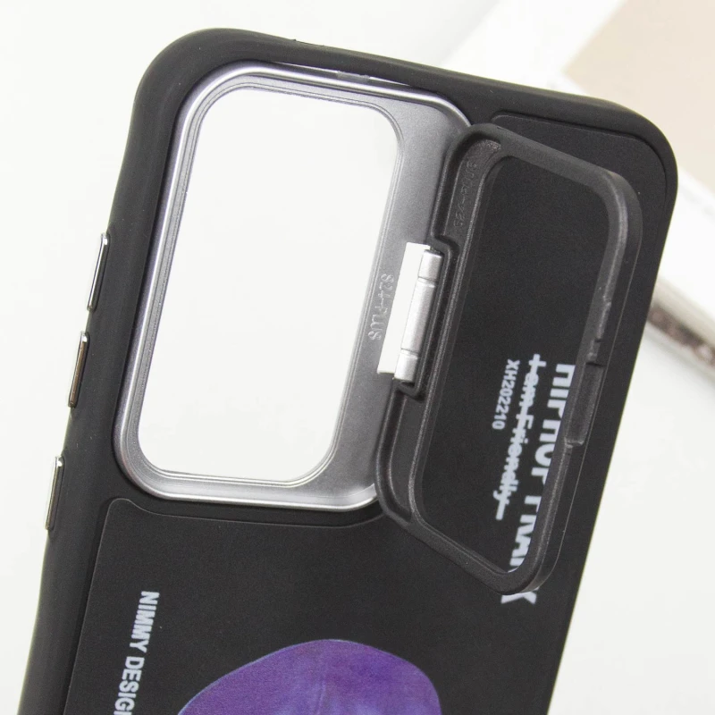 TPU+PC чехол с животными для Xiaomi Poco X6 – Black Cat. Фото 7 из 7