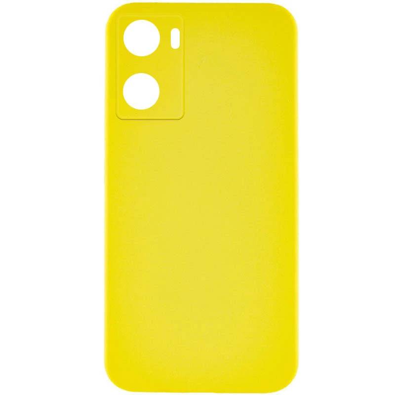 Чохол Silicone Case Lakshmi Premium із закритою камерою для Oppo A57s – Жовтий / Yellow. Фото 1 з 3