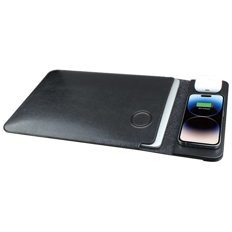 Підставка-чохол для ноутбуку STAND JD-S97 з БЗП 2in1 15W (14'') – Black. Фото 6 з 7