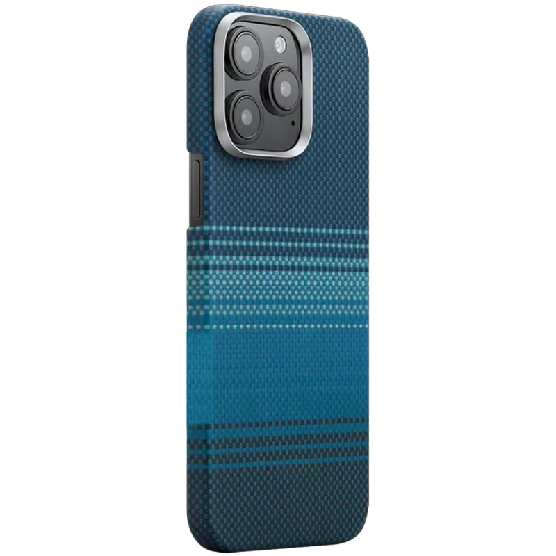 Чехол PC Carbon Protection Slim with MagSafe для Apple iPhone 14 Pro Max (6.7") – Blue. Фото 1 из 2