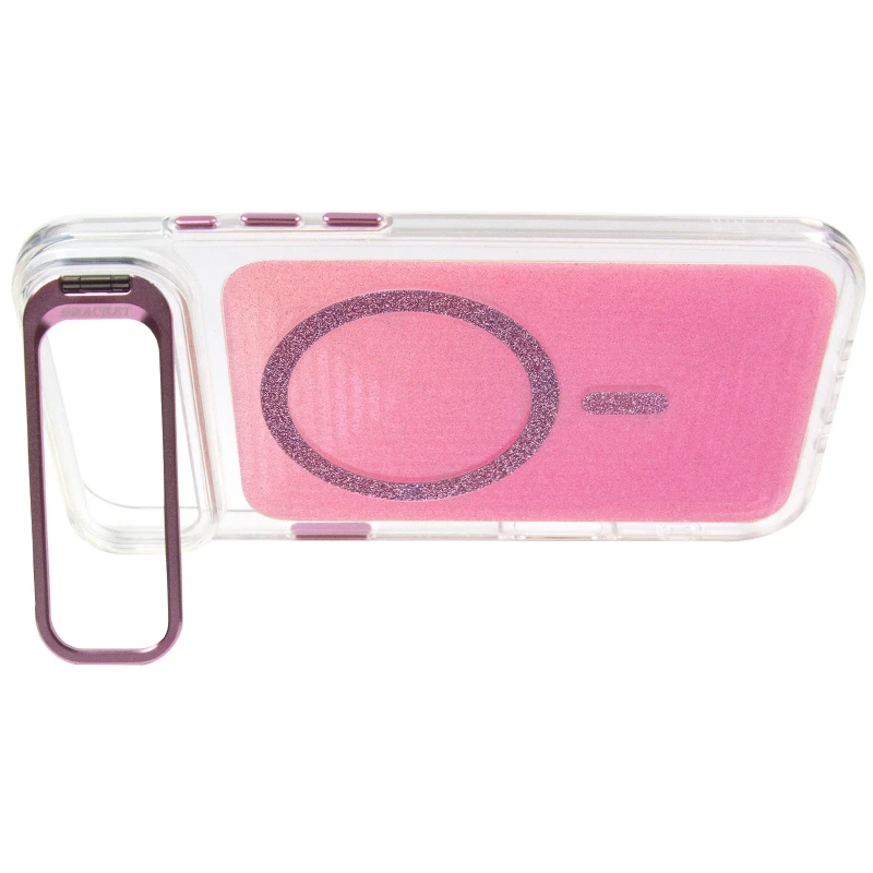 Чехол TPU+PC Jewel Sparkle with MagSafe для Apple iPhone 17 Air (6.5") – Pink Ruby. Фото 8 из 8