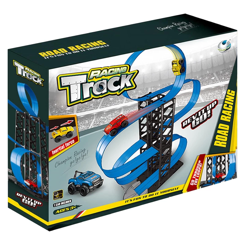 Інтерактивний трек з інерційною машинкою SHT 088-7 (1CAR) – Blue. Фото 4 з 4