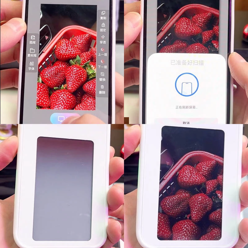 Чехол, который имитирует изображение для Apple iPhone 14 Pro (6.1") – White. Фото 3 из 7