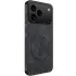 TPU+PC чохол Nappa Texture Magnetic Case для Apple iPhone 17 Pro (6.3") – Black. Фото 1 з 1