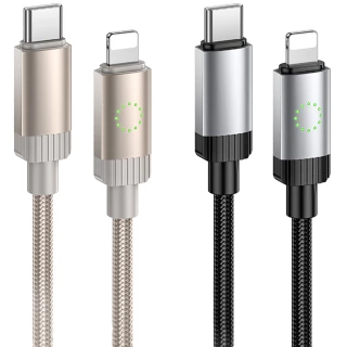 Дата кабель Hoco X117 Star Type-C to Lightning 27W (1m) фото 1 з 1