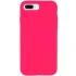 Чохол Silk Full Protective (AA) NO LOGO для Apple iPhone 7 plus / 8 plus – Рожевий / Barbie pink. Фото 1 з 1