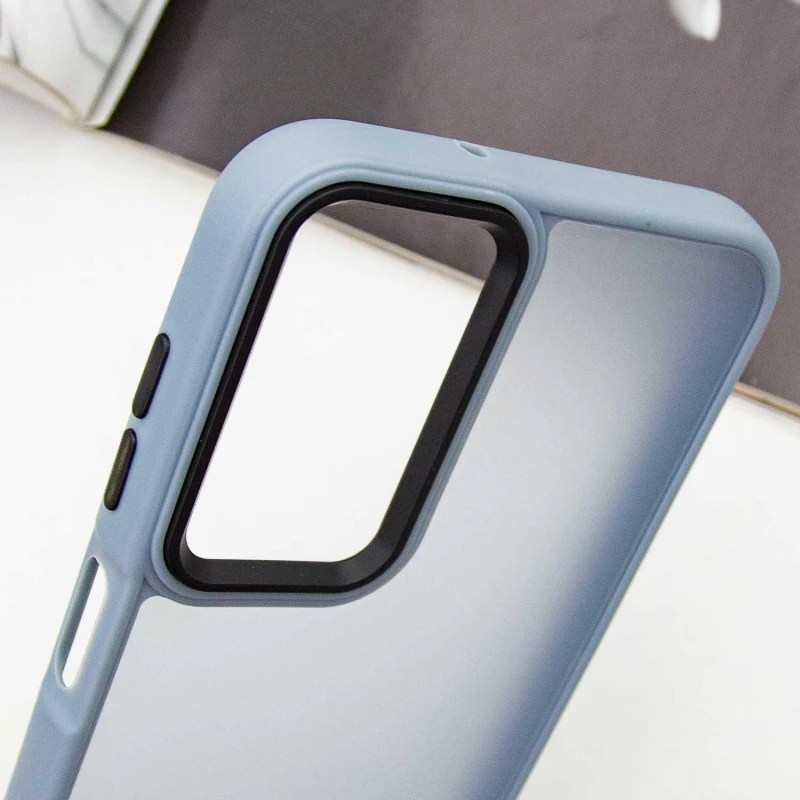 Чехол TPU+PC Lyon Frosted на Samsung Galaxy A18 – Sierra Blue. Фото 4 из 6