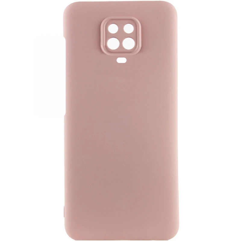 Чехол Silicone Case Lakshmi Premium з закритою камерою на Xiaomi Redmi Note 9s / Note 9 Pro / Note 9 Pro Max – Розовый / Pink Sand. Фото 2 из 5