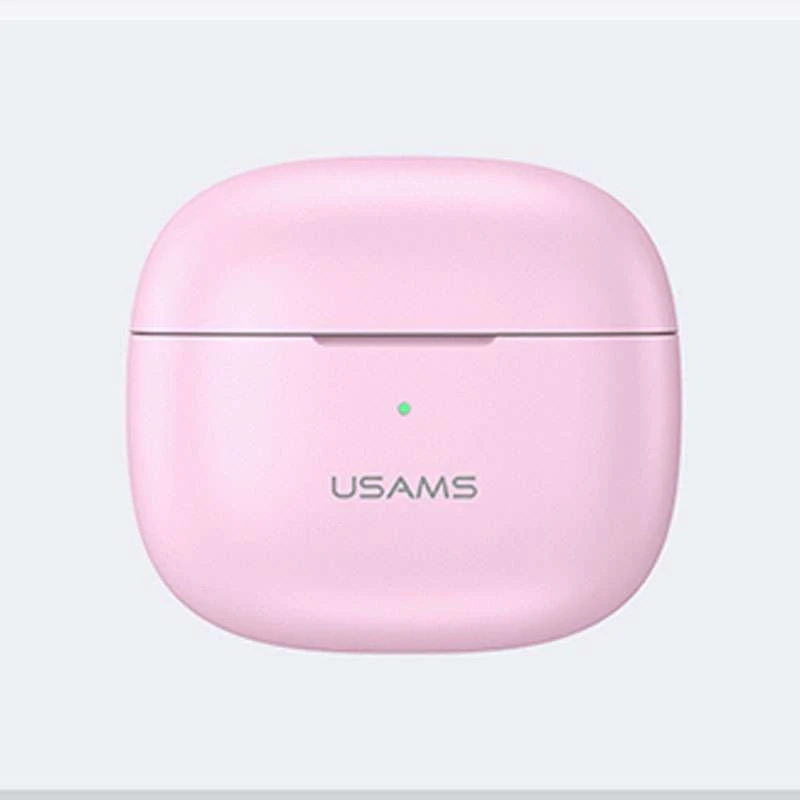 Беспроводные TWS наушники Usams-NX10 BT 5.2 – Pink. Фото 2 из 3