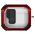 Футляр протиударний Locking Button для навушників Airpods 4 – Red. Фото 1 з 2
