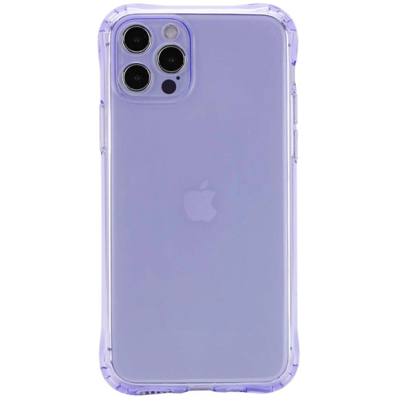 

TPU чехол Ease Glossy с защитой камеры для Apple iPhone 12 Pro (6.1") (Сиреневый), Бузковий