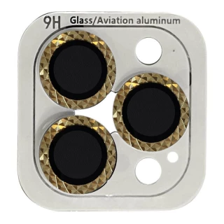 Захисне скло Metal Shine для камери на Apple iPhone 15 Pro (6.1") фото 1 з 7