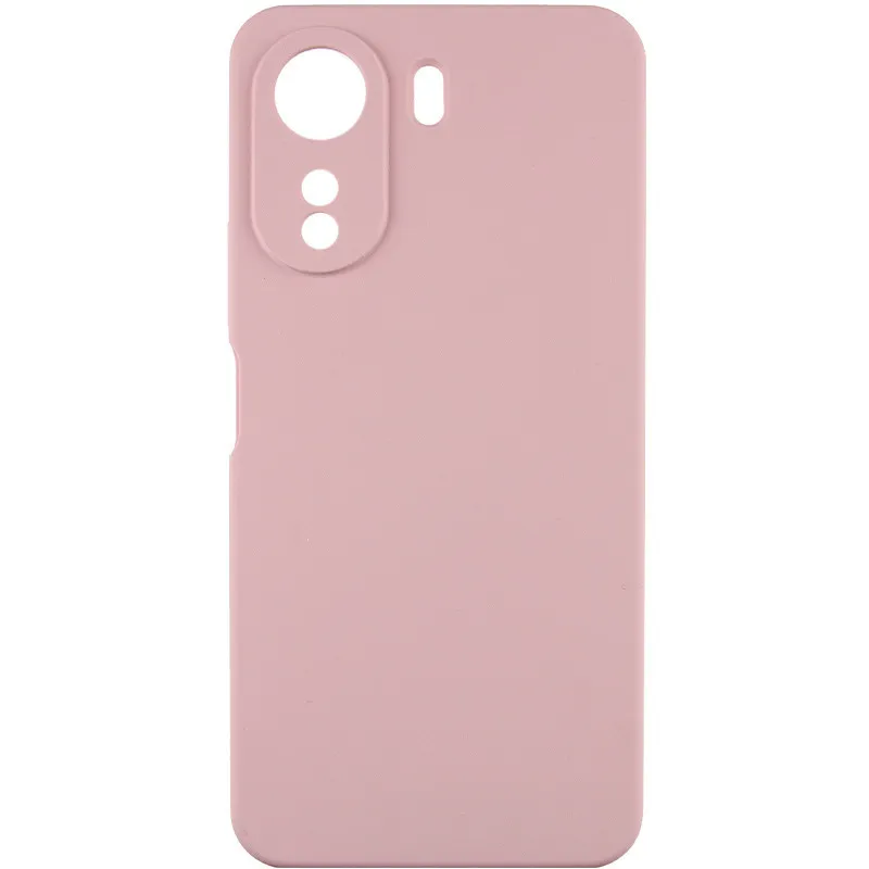 Чехол Silicone Case Lakshmi Premium з закритою камерою на Xiaomi Poco M7 4G – Розовый / Pink Sand. Фото 1 из 1