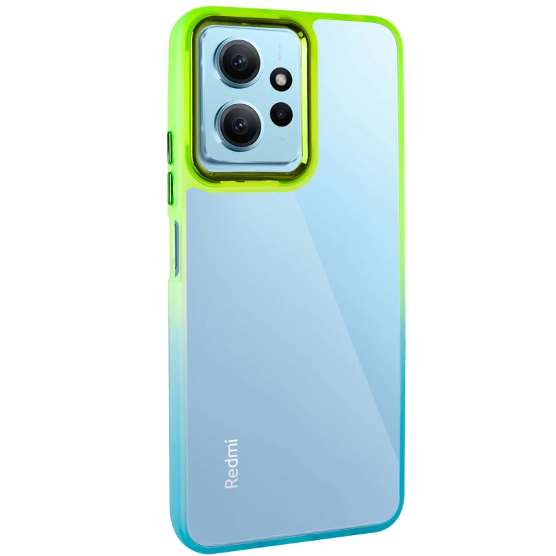 Силіконовий чохол фреш на Xiaomi Redmi Note 12 4G – Бірюзовий / Лимонный. Фото 2 Силіконовий чохол фреш на Xiaomi Redmi Note 12 4G – Бірюзовий / Лимонный. Фото 2 з 9