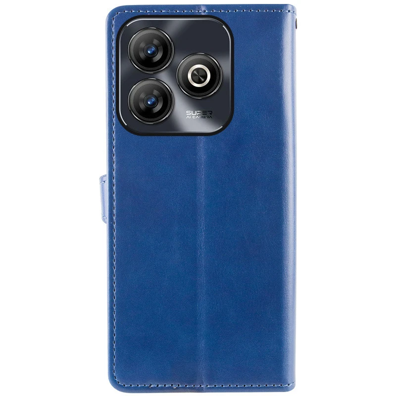 Чехол-книжка GETMAN Gallant  для ZTE Blade A75 4G – Синий. Фото 6 из 7