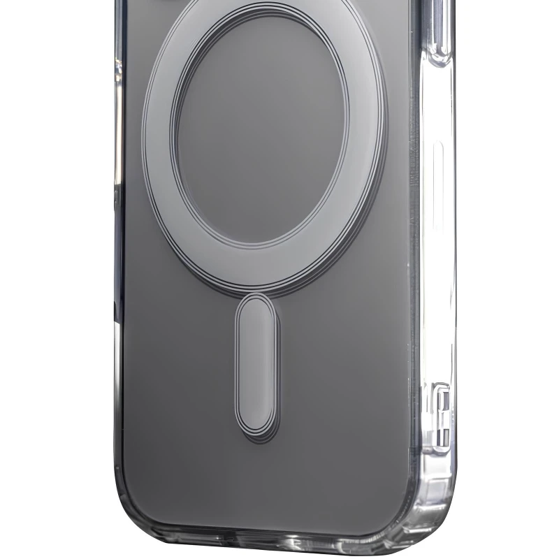 Прозрачный TPU чехол с MagSafe на Apple iPhone 17 Pro Max (6.9") – Clear. Фото 18 из 19
