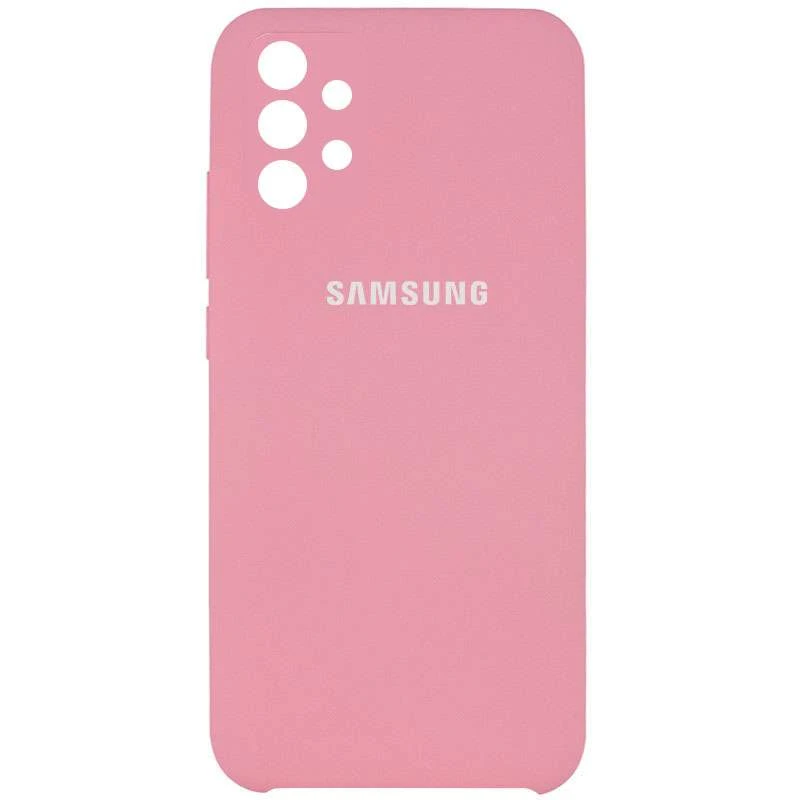 

Чохол Silicone Case Premium з закритим низом та захистом камери на Samsung Galaxy A72 4G / A72 5G (Рожевий / Light pink)