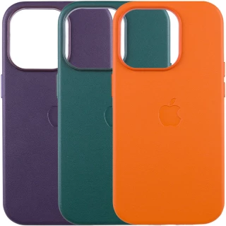Кожаный чехол Silicone Case Premium с MagSafe and Animation для Apple iPhone 13 Pro (6.1") фото 1 из 2