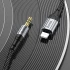 Аудіо кабель Aux Hoco UPA26 Fresh Lightning to 3.5mm (1m) – Black. Фото 8 Аудіо кабель Aux Hoco UPA26 Fresh Lightning to 3.5mm (1m) – Black. Фото 8 з 8
