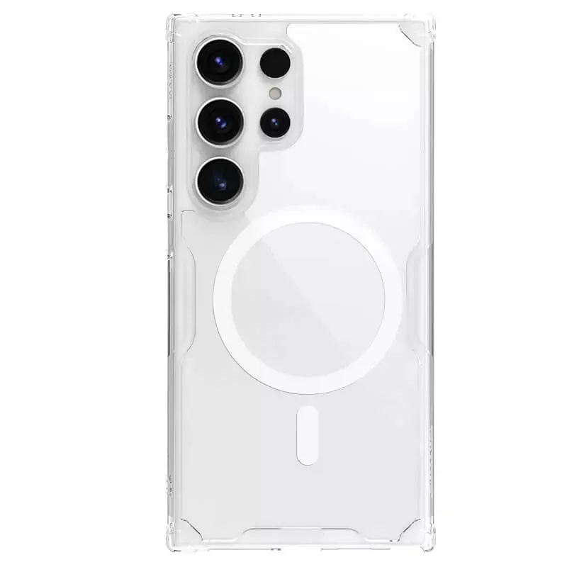 TPU чохол Nillkin Nature Pro з MagSafe на Samsung Galaxy S26 Ultra – Безбарвний (прозорий). Фото 3 з 4