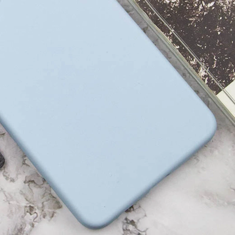 Чехол Silicone Case Lakshmi Premium з закритою камерою на Xiaomi Redmi 13 4G – Голубой / Sweet Blue. Фото 3 из 3