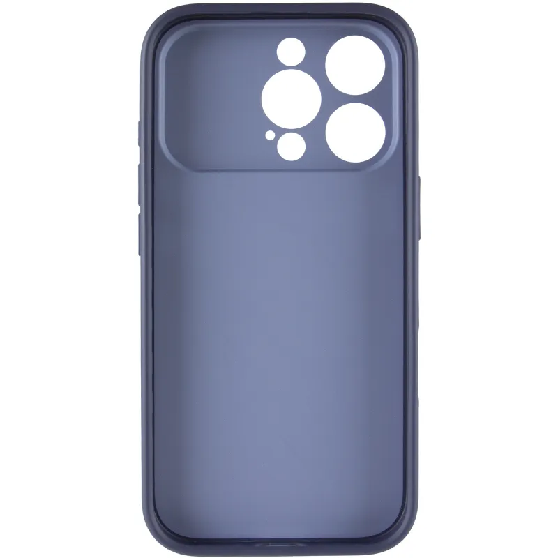 Чехол Ummi Full Camera with Magnetic Fit HQ Ring для Apple iPhone 16 Pro Max – Синий / Navy Blue. Фото 3 из 6