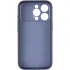 Чехол Ummi Full Camera with Magnetic Fit HQ Ring для Apple iPhone 16 Pro Max – Синий / Navy Blue. Фото 3 из 6