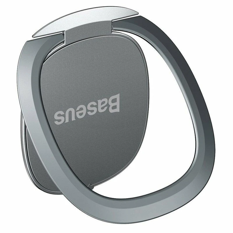 Магнитный держатель для телефона Baseus Invisible phone ring holder (SUYB-0) – silver. Фото 1 из 2
