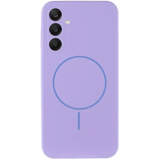 Чехол Silicone Cover Lakshmi Full Camera (AA) with Magnetic Fit для Samsung Galaxy S26+ — Сиреневый / Dasheen