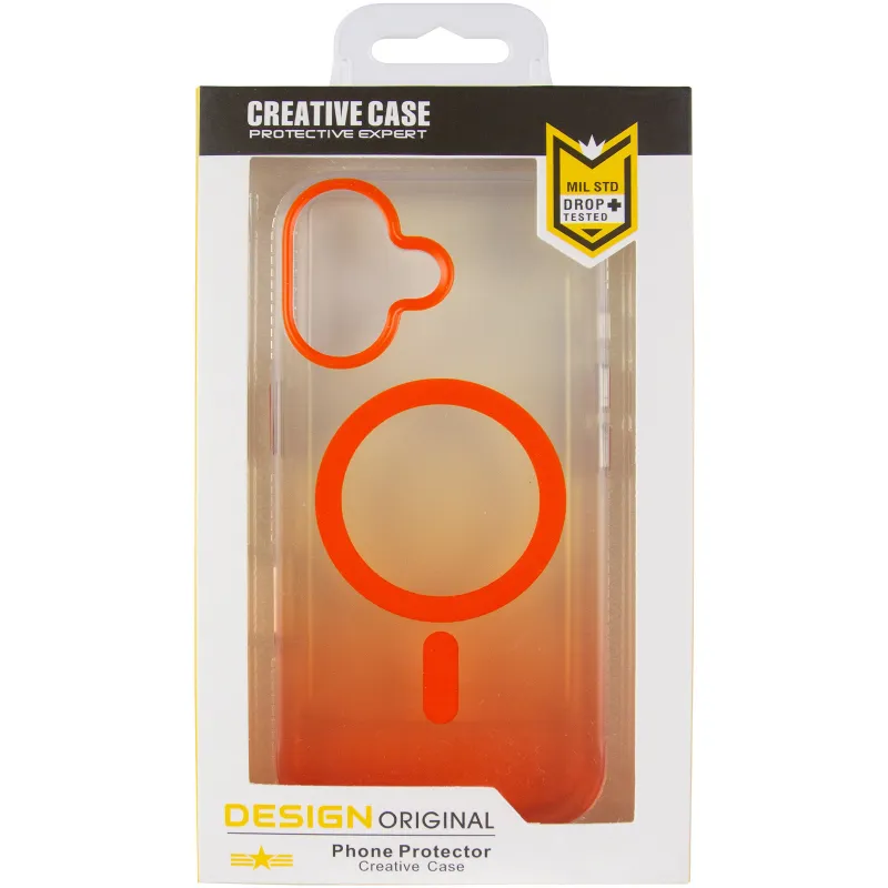 Чохол Phantom з MagSafe для Apple iPhone 17 (6.3") – Orange. Фото 3 з 7
