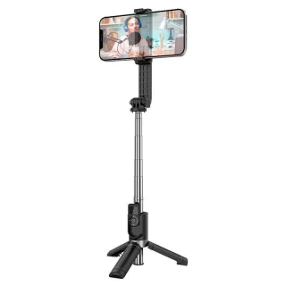 Монопод для селфи Borofone BY9 с треногой + съемный BT-пульт фото 1 из 1