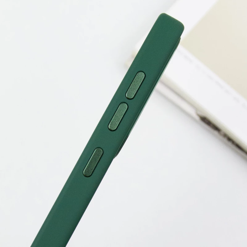 TPU чохол Bonbon з металевими кнопками на Samsung Galaxy S23+ – Зелений / Pine green. Фото 10 з 11