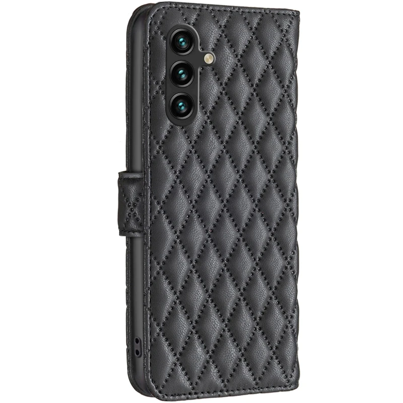 Кожаный чехол-книжка Sweet Line для Samsung Galaxy A57 5G – Black. Фото 2 из 4