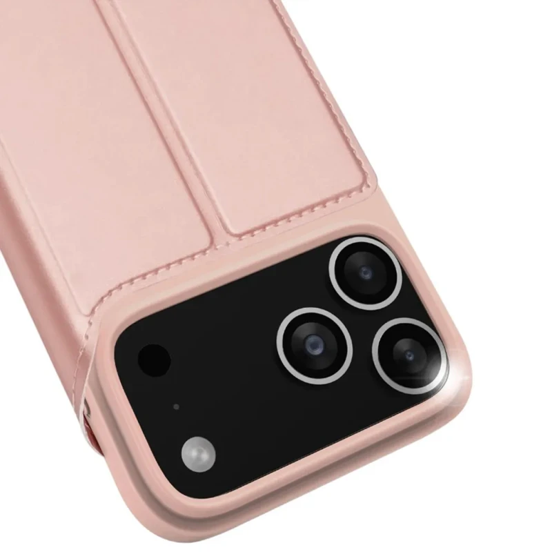 Чохол-книжка Dux Ducis на Apple iPhone 17 Pro (6.3") – Rose Gold. Фото 5 з 7