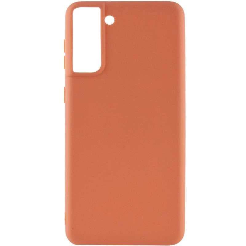 

Цветной силиконовый чехол для Samsung Galaxy S21+ (Rose Gold)
