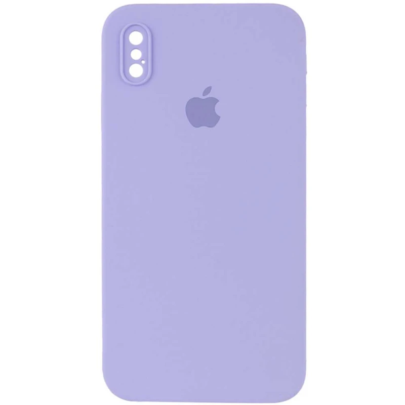 

Чохол Silicone Case Square з захистом камери на Apple iPhone XS (5.8") (Бузковий / Dasheen)