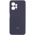 Чохол Silicone Case Lakshmi Premium L з закритою камерою на Xiaomi Redmi Note 12 4G – Темно-синій / Midnight blue. Фото 1 з 5