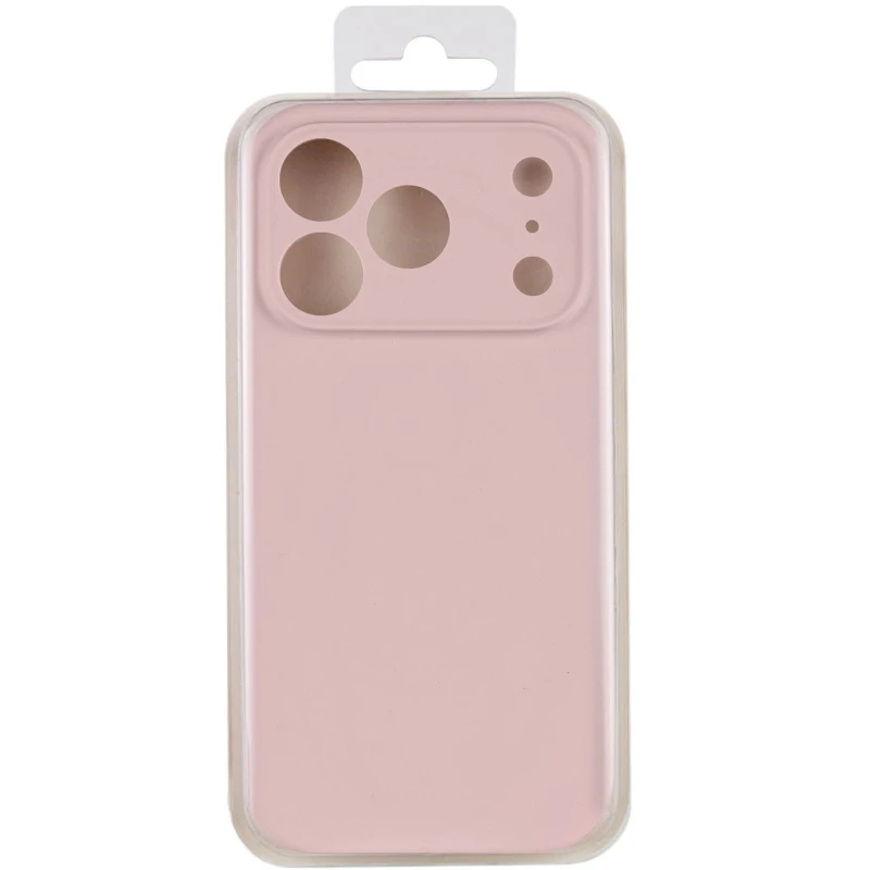 Чохол Silk Full Camera Protective (AA) NO LOGO для Apple iPhone 17 Pro Max (6.9") – Рожевий / Chalk Pink. Фото 10 з 10