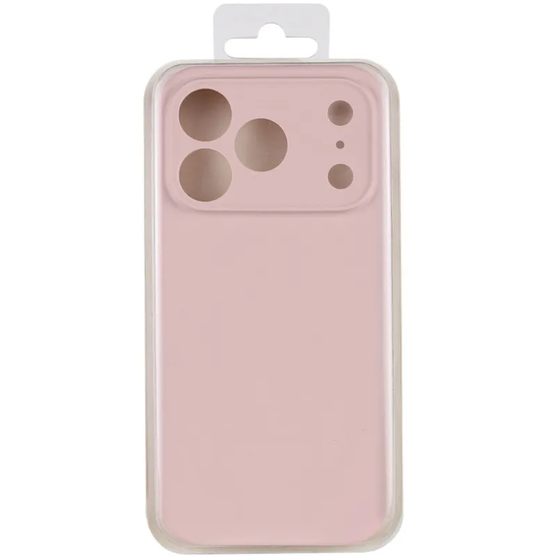 Чехол Silk Full Camera Protective (AA) NO LOGO для Apple iPhone 17 Pro Max (6.9") – Розовый / Chalk Pink. Фото 6 из 6