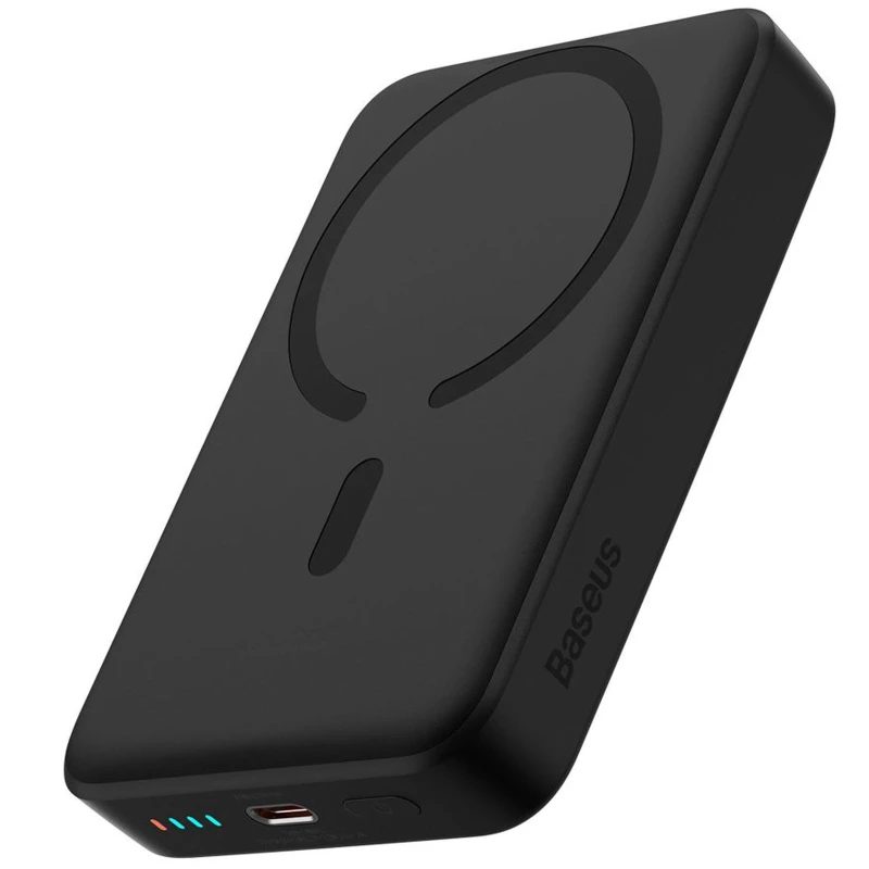 Портативний ЗП Power Bank Baseus Magnetic Mini 30W з БЗП 10000mAh (P1002210B113-00) – Cluster Black. Фото 1 з 3