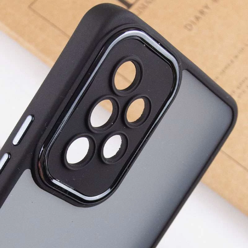 TPU+PC чохол Accent на Samsung Galaxy A53 5G – Black. Фото 5 з 5