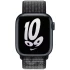 Ремінець Nylon для Apple watch 38mm/40mm – Black / Summit White. Фото 3 з 4