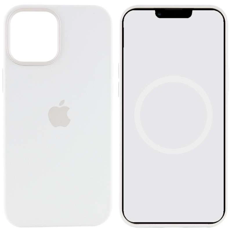 

Чохол Silicone case Premium з Magsafe та анімацією на Apple iPhone 12 Pro (6.1") (Білий / White)