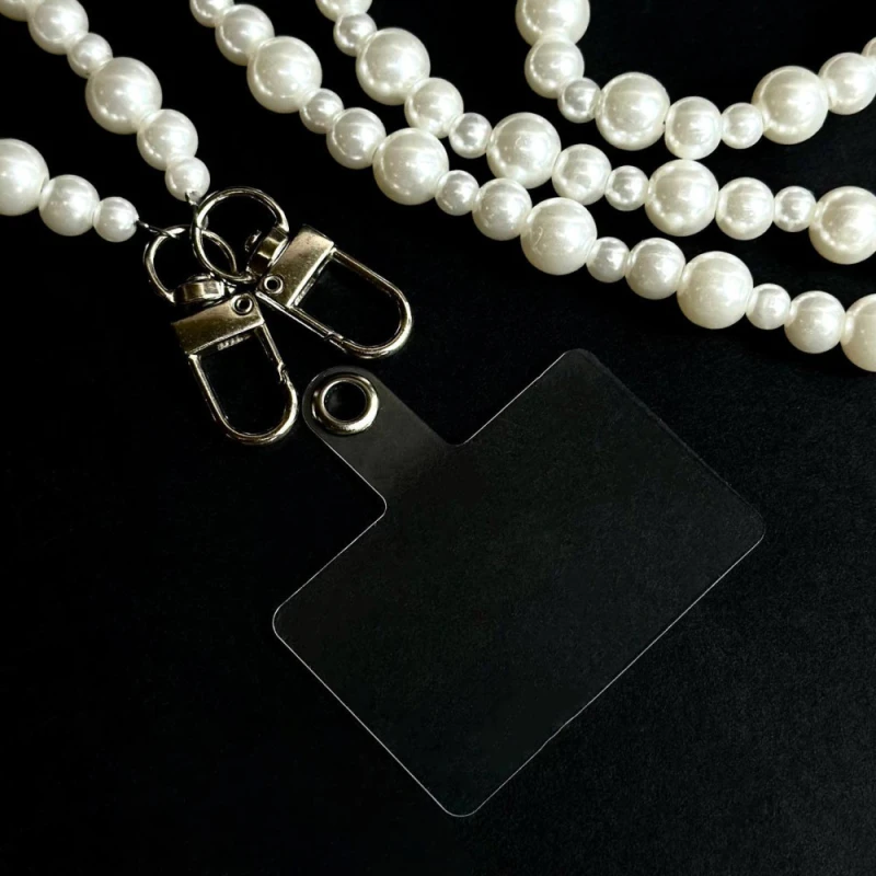 Шнурок Beads Pearl MIX 120см – White. Фото 4 из 7