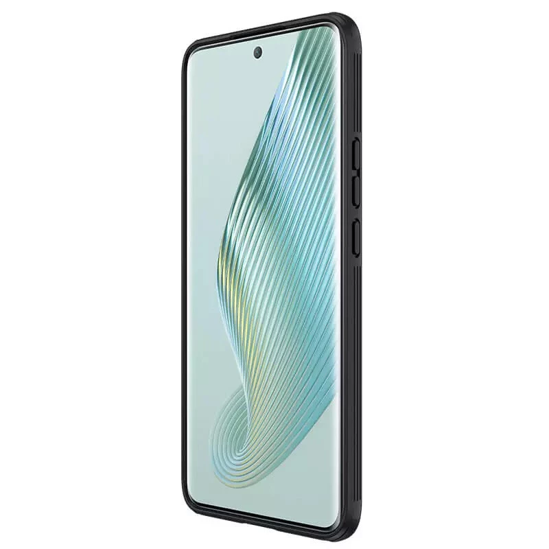 Карбоновая накладка Nillkin Pro со шторкой для камеры для Huawei Magic5 – Black. Фото 5 из 8
