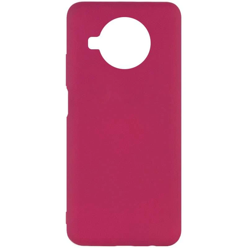 

Чохол Silicone Case без лого на Xiaomi Mi 10T Lite / Redmi Note 9 Pro 5G (Бордовий / Marsala)