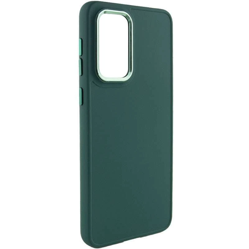 TPU чохол Bonbon з металевими кнопками на Samsung Galaxy A33 5G – Зелений / Army green. Фото 2 з 5