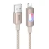 Дата кабель Hoco U144 New USB to Lightning 2.4A (1.2m) – Gold. Фото 1 з 4