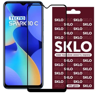 Захисне скло SKLO 3D TECNO Spark 10C фото 1 Захисне скло SKLO 3D TECNO Spark 10C фото 1 з 1